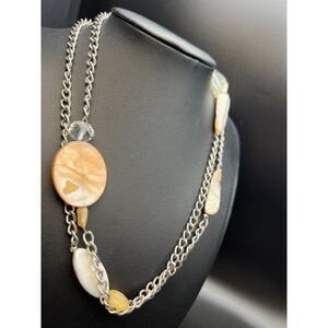 Ann Taylor LOFT Mixed Mother of Pearl Necklace